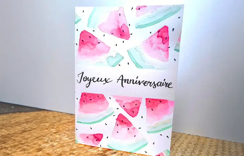 papeterie évènementiel anniversaire live painting